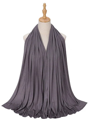 Big Size Jersey Hijabs for Woman Turban Mercerized Cotton Hijab Scarf Shawl Turbans for Women Headscarf Scarves Ramadan Foulard