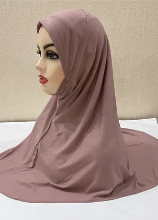 BOHOWAII Muslim Islamic Modal Hijab Scarf Instant Hijabs Headscarfs for Women Long Scarves Head Wrap Shawl Bonnet Hijabe Femme