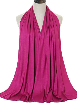 Premium Modal Cotton Jersey Hijab Scarf Muslim Long Shawl Women Plain Soft Turban Tie Head Wraps Africa Female Headband 170x60cm