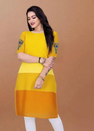 Muslim Women's Kurt Fashionable And Elegant Peacock Straight Tube Casual Comfortable Dress 2026 Abito Donna Musulmana Slit hem