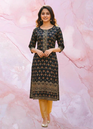 2026 Women's Kurt Fashionable And Elegant Straight Tube Casual O-neck Peacock Pattern New Comfortable Dress Abayas Femme