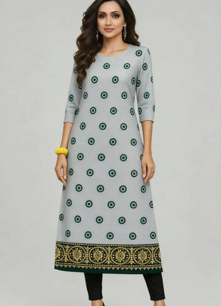 Muslim Dress Kurt Women Fashionable Elegant Straight Tube Casual Slit hem Color Elephant 2026 Pattern Tenue De Priere Femme