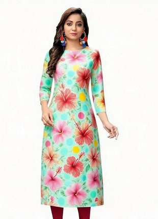 Muslim Kurtta Women Casual Fashion Dress Straight Tube Turkish Abaya Vetement Femme Flowers National style Kaftan Dress Moroccan