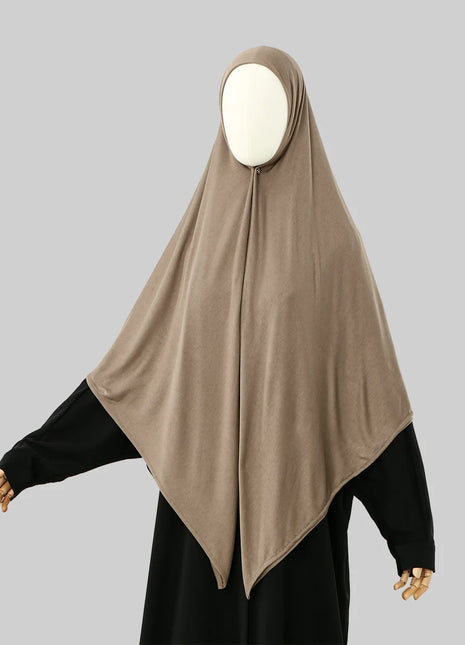 145*145cm Large Size Jersey Modal Square Scarf Stretchy Muslim Instant Hijab Layer Khimar Eid Islamic Women Prayer Headscarf