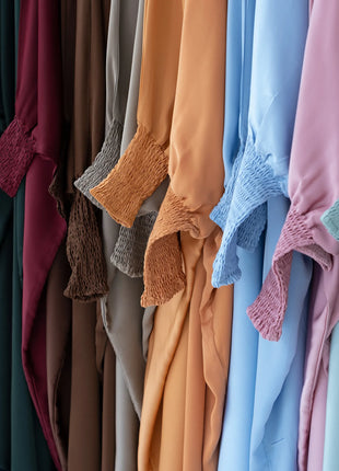 Ramadan Muslim Dress Girls Kids Prayer Garment Hijab Dress  Child Hooded Abaya Full Cover Niqab Islam Dubai Eid Robe 2023 jilbab