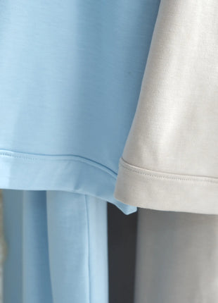 2024 New Modest Dress Solid Color Inner Dresses Muslim Women Dubai Abaya Eid Ramadan Islam Clothing Turkey Arabic Robe