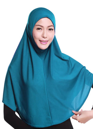 BOHOWAII Muslim Islamic Modal Hijab Scarf Instant Hijabs Headscarfs for Women Long Scarves Head Wrap Shawl Bonnet Hijabe Femme