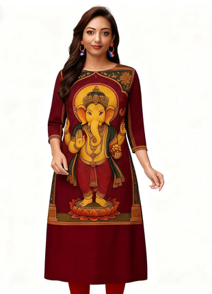 Muslim Dress Kurt Women Fashionable And Elegant Straight Tube Casual Colorful Slit hem Abito Donna Musulmana Girls Prayer Dress