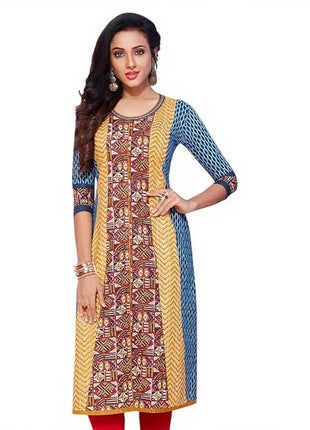 National style Kurt Women's Fashion Comfortable Slit hem Straight Casual Ethnic Abito Donna Musulmana Girls Prayer Dress