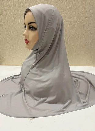 BOHOWAII Muslim Islamic Modal Hijab Scarf Instant Hijabs Headscarfs for Women Long Scarves Head Wrap Shawl Bonnet Hijabe Femme