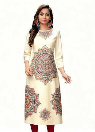 Muslim Dress Kurt Women's Fashionable And Elegant National style Straight Tube Casual RSlit Hem Flowers Pattern Noble Skirt 2026