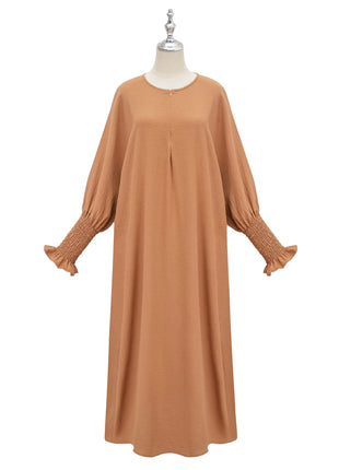 Minimalist Black Front-Zip Plain Abaya Maxi Dress Women Muslim Egyptian Kaftan Ramadan Jalabiya Islam Saudi Arabic Outfits 2025