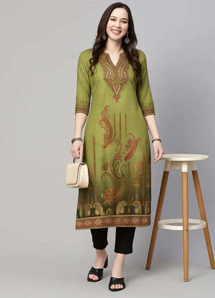 Muslim Kurt Women's Fashion Comfortable Dress Long Sleeve Straight Tube Ethnic Vestiti Marocchini Donna Caftan Dress Moroccan