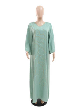 Caftan Eid Elegant Muslim Women Dress Ramadan Party Dubai Abaya Turkey Islam Long Evening Dresses Musulmane Elegant Vestidos