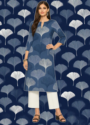 Muslim Kurt Women's Fashionable And Comfortable Dress With Peacock Straight Tube And A Variety Of Vacation Styles