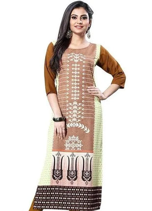 Muslim Dress Kurt Women's Fashionable And Elegant National Style Slit Hem Straight Tube Casual Abito Donna Musulmana
