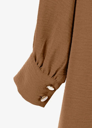 Ramadan Women Eid Muslim Two Pieces Set Split Blouse & Pant Musulman Ensemble Button Shirt Pants Matching Sets Femme Abaya 2024