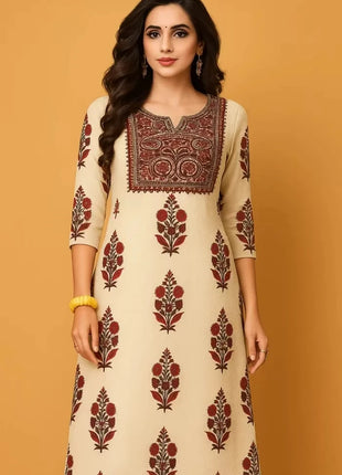 Muslim Kurtta Women Casual Fashion Dress Straight Tube Casual Ethnic Vetement Femme National style Kaftan Dress Moroccan Luxury