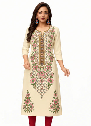 Muslim Dress Kurt Women's Fashionable Straight Tube Casual National style Slit hem Multiple National Style Robe Femmes Musulmans