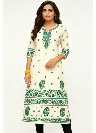 Muslim Dress Kurt Women's Fashionable And Elegant National Style Straight Tube Casual Round Neck Colorful Elephant Pattern Dress