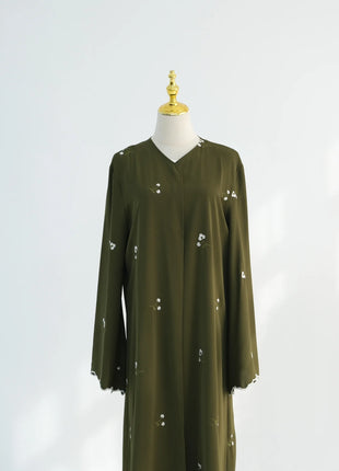 Eid Women Abaya Muslim Cardiagn Dress Prayer Embrodery Open Caftan Abayas Dubai Party Dresses Kaftan Robe Longue Vestidos Largos