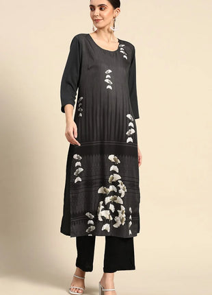 Muslim Kurt Women's Fashion Comfortable Dress Straight Tube Ethnic Vestiti Marocchini Donna Abito Donna Musulmana Slit hem