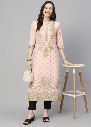 Muslim Kurt Women's Fashion Comfortable Dress Long Sleeve Straight Tube Casual Ethnic Round Neck Regular Size New Dress