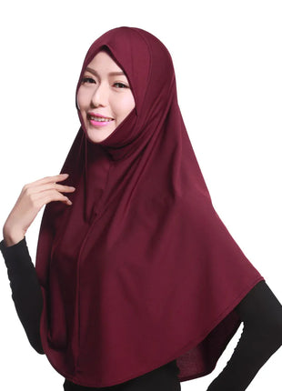 BOHOWAII Muslim Islamic Modal Hijab Scarf Instant Hijabs Headscarfs for Women Long Scarves Head Wrap Shawl Bonnet Hijabe Femme
