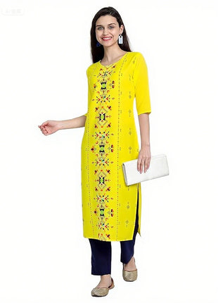 Muslim Kurtta Women's Fashionable And Comfortable Kurt Dress Straight Tube Turkish Abays Dubai Luxury Robe Traditionnelle Arabe