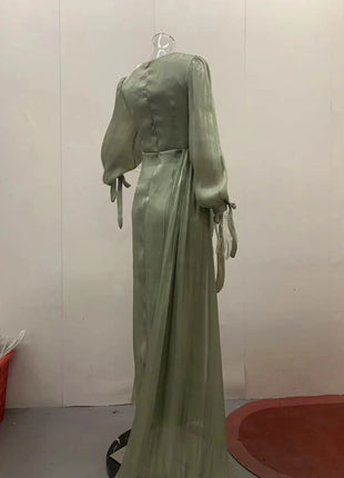 Eid Silky Women Dress Muslim Abaya Party Jalabiya Ramadan Party Long Dresses Vestidos Largos Arab Long Robe Morocco Kaftan 2025