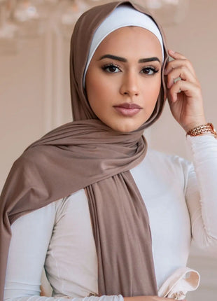 Premium Jersey Hijab Scarf For Muslim Women Turban Femme Africaine Hijabs For Woman Head Wrap Hoofddoek Headscarf Ramadan