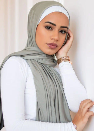 Premium Jersey Hijab Scarf For Muslim Women Turban Femme Africaine Hijabs For Woman Head Wrap Hoofddoek Headscarf Ramadan