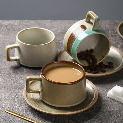 Ceramic coffee cup