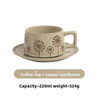 Cup Saucer Sunflower / 201-300ml