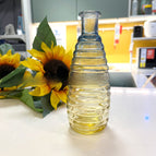 Embossed bottle striped tall style