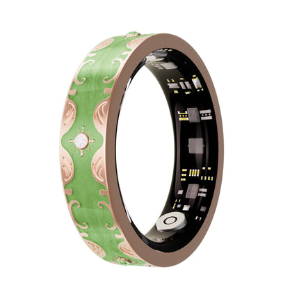 Enamel-colored smart ring bracelet