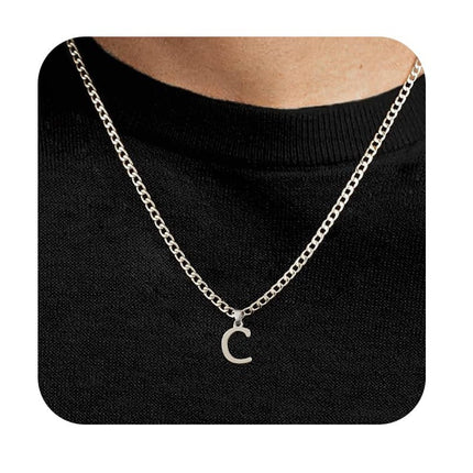 26-letter pendant necklace