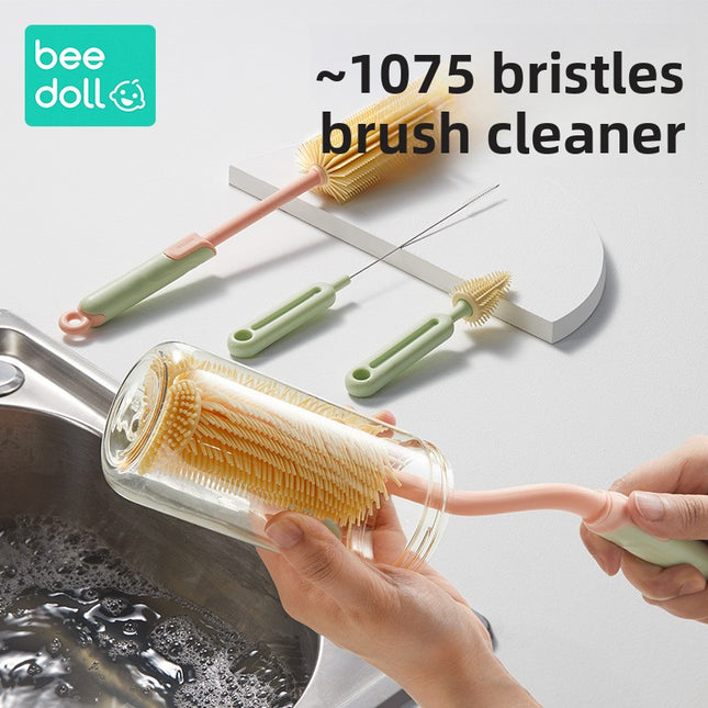 silicone bottle brush