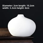 Doudou Bottle Plain Fired Vase