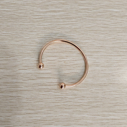 stainless steel opening bracelet