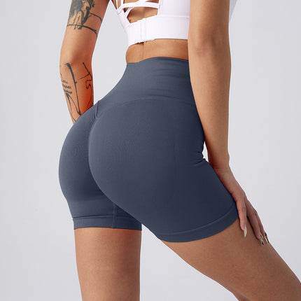 High-Waisted Yoga Shorts Breathable Sports Leggings