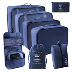 Navy Blue Hook Bag 8pcs