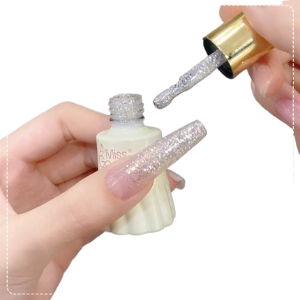 Fine Glitter Nail Polish Gel