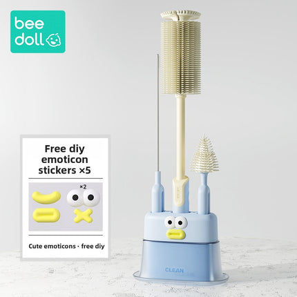 silicone bottle brush