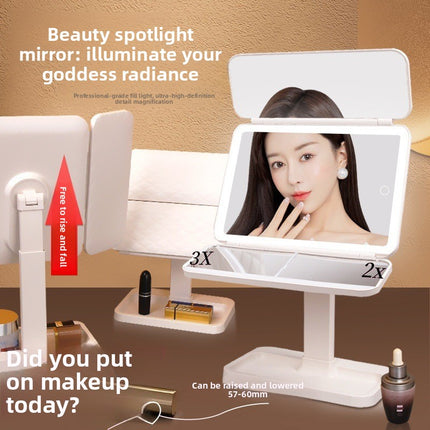 Desktop tabletop mirror