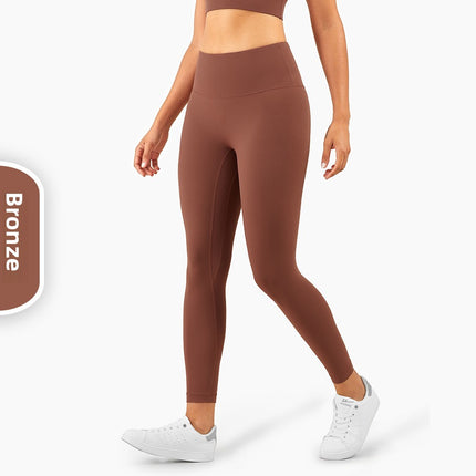 Seamless Anti-Rolling Naked Feeling Yoga Leggings