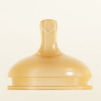 Straight drinking straw head