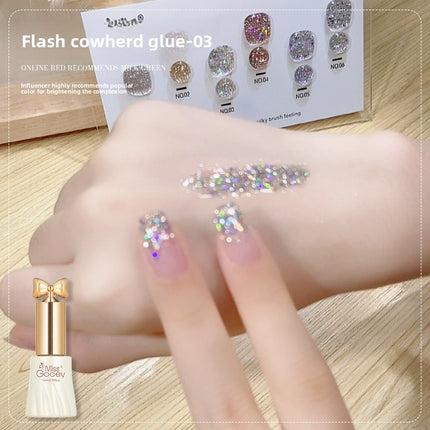 Fine Glitter Nail Polish Gel