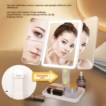 Desktop tabletop mirror