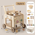 Building block kitchen cart
